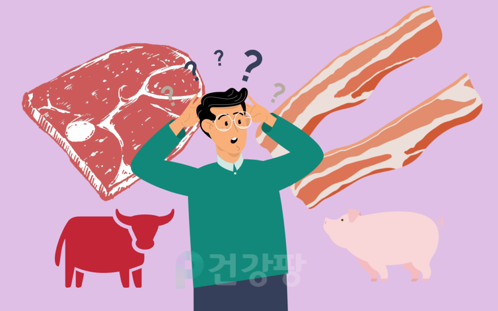 돼지고기 기름 보다 소고기 기름이 나쁘다? 팩트체크✅