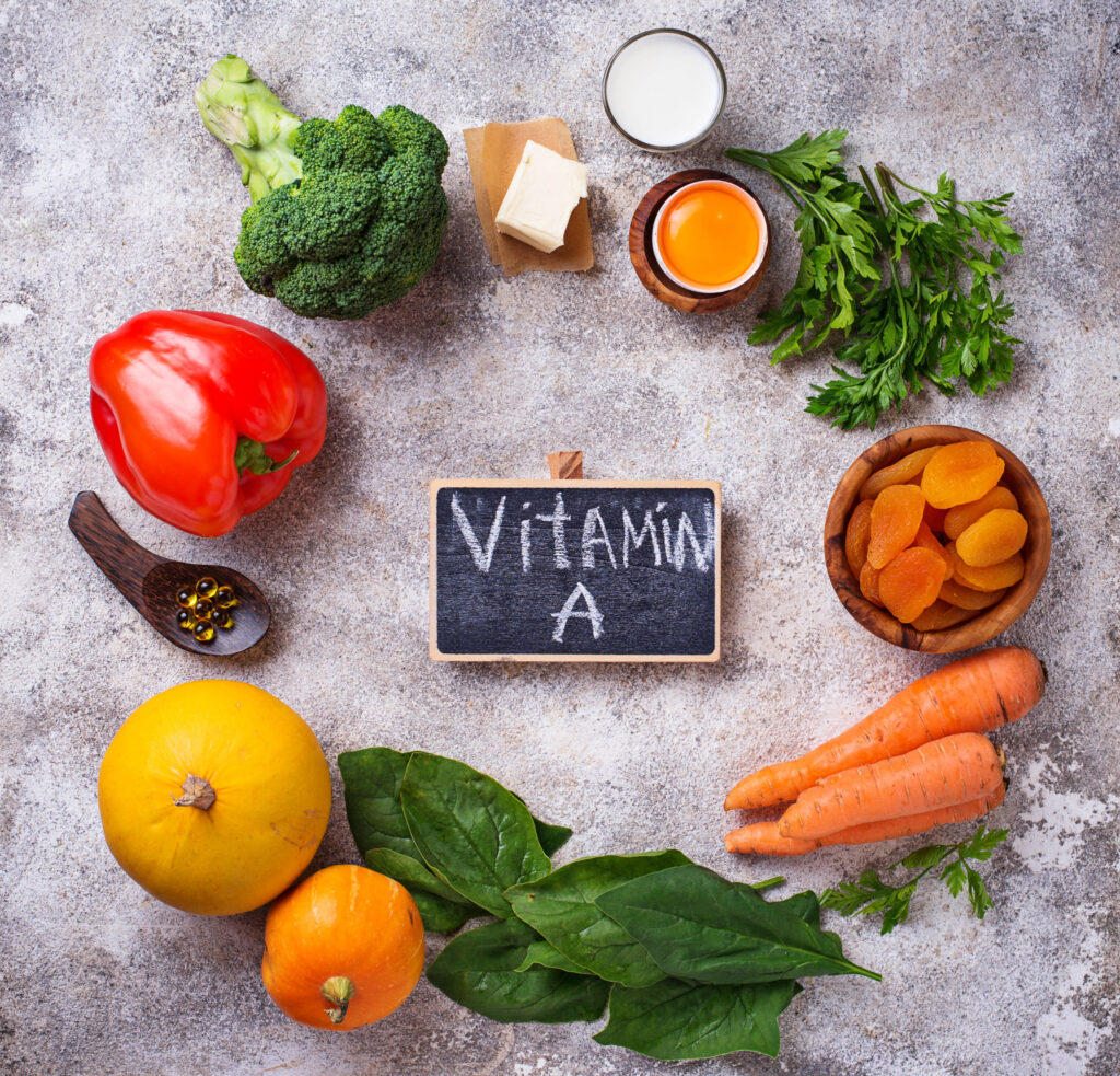 비타민A 효능, 결핍, 부작용, 권장 섭취량, 음식