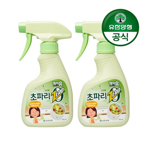 해피홈 초파리 제로 스프레이 290ml X 2개