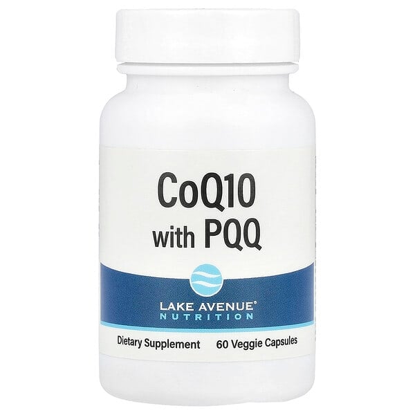 Lake Avenue Nutrition, PQQ 함유 CoQ10, 100mg, 베지 캡슐 60정